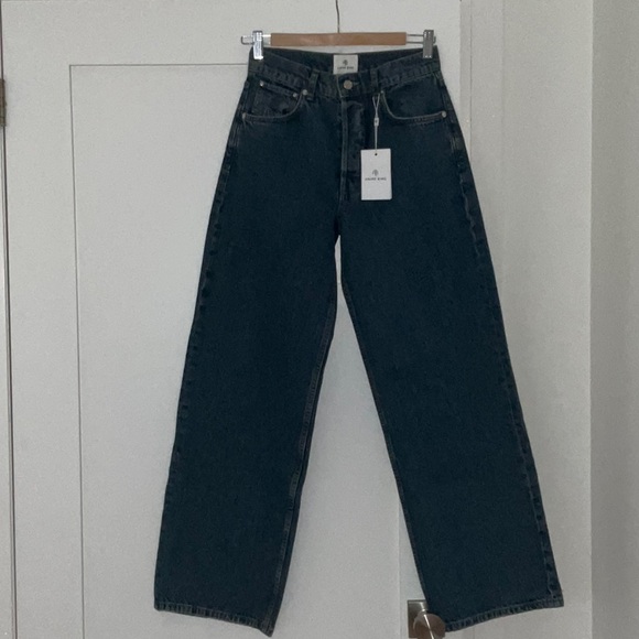 Anine Bing Manon Wide Leg Jeans - Picture 4 of 16